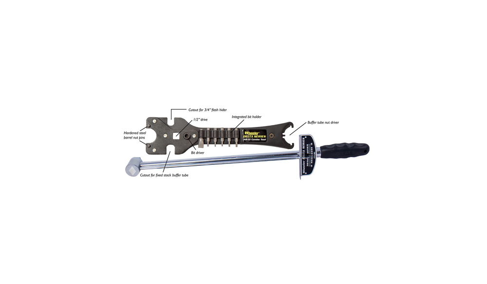Delta Series AR Combo Tool with Torque Wrench Wheeler