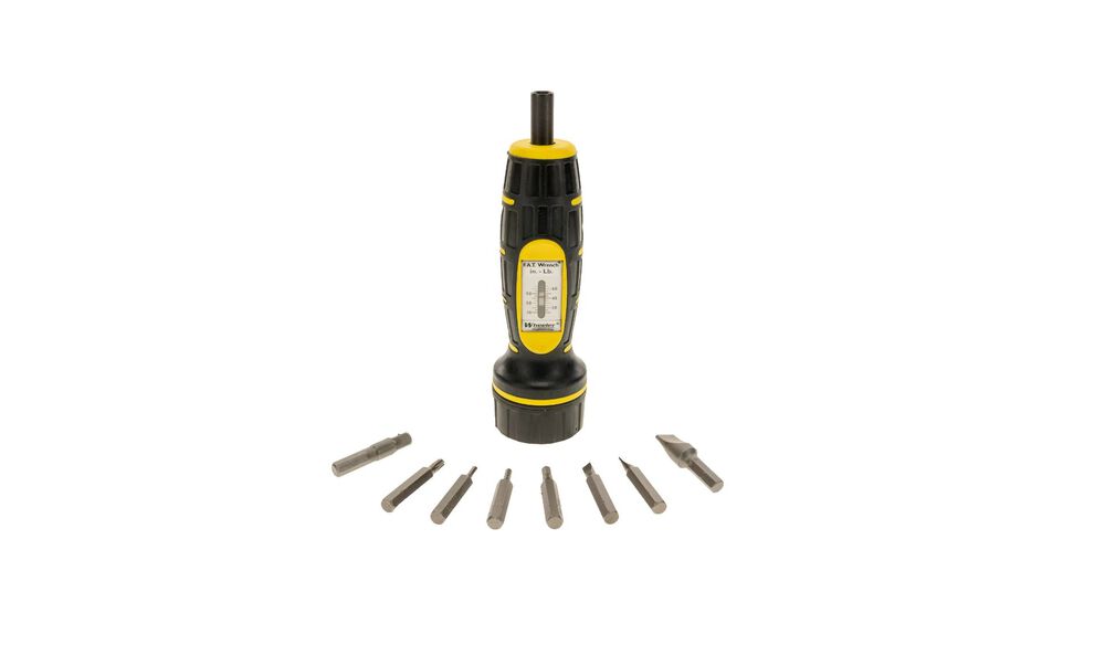 Wheeler FAT Torque Wrench and 10 BIT Set for Scope Mounting