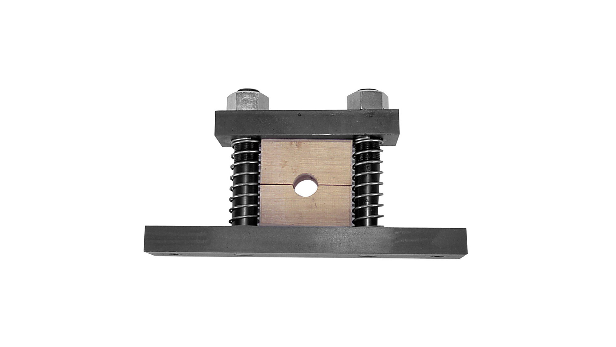 Gunsmith Barrel Vise with 3 Oak Bushings Wheeler