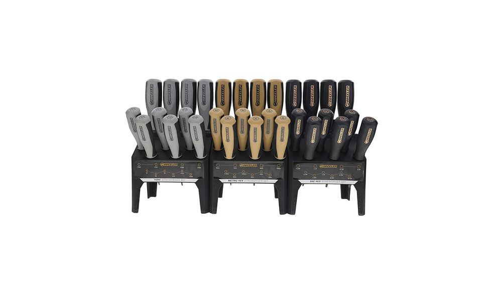 30 Piece Hex/Torx Benchtop Screwdriver Set