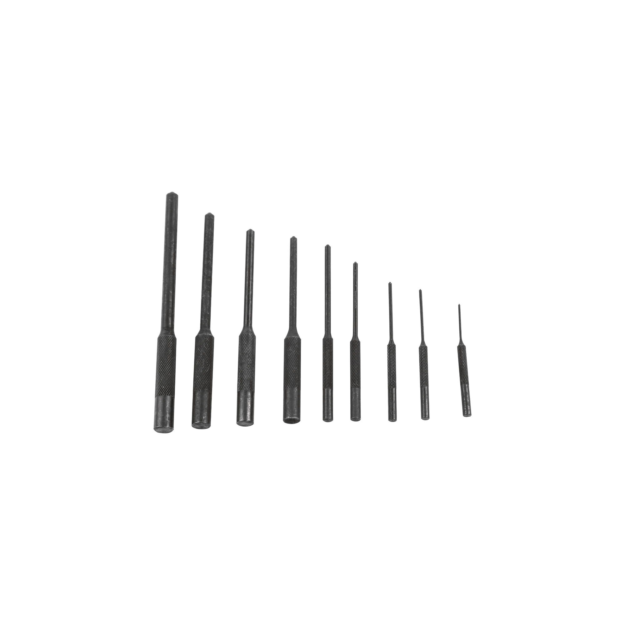 Gunsmith Hand Tools Hemispherical Ball Tip Steel New 9pc Roll Pin Punches 