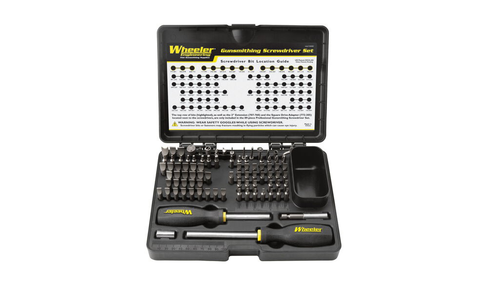 89 Piece Professional Gunsmithing Screwdriver Set