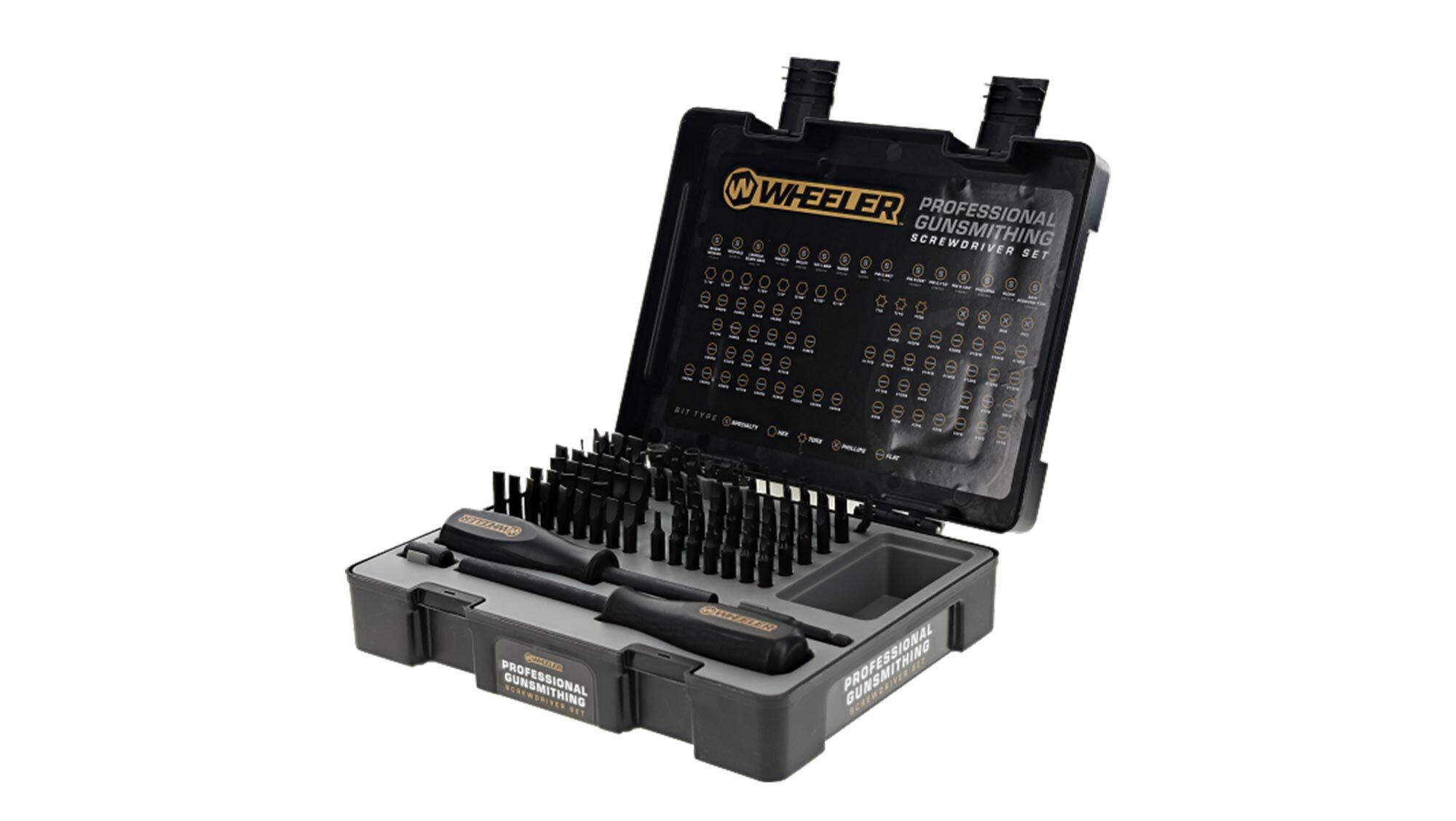 89 Piece Professional Gunsmithing Screwdriver Set Wheeler