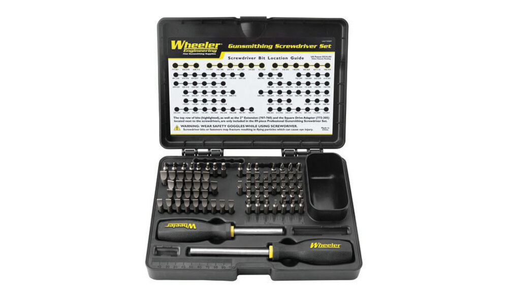 72 Piece Professional Gunsmithing Screwdriver Set