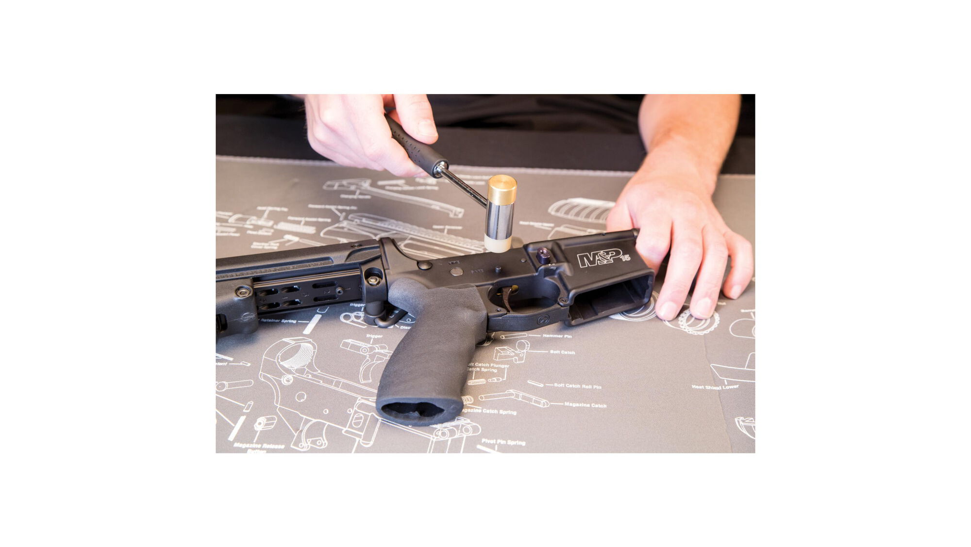 Master Gunsmithing Interchangeable Hammer Set Wheeler