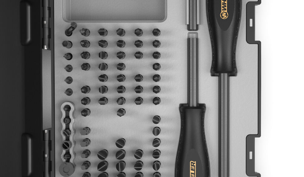 89pc Professional Gunsmithing Screwdriver Set Wheeler