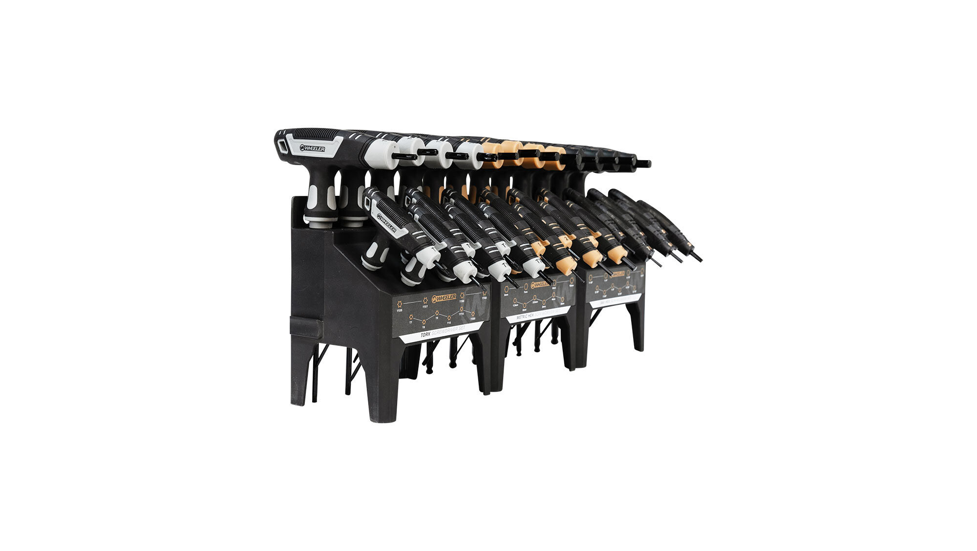 Wheeler 30 Piece SAE/Metric Hex and Torx P-Handle Set | Wheeler