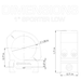 Wheeler Sporter Bi-Weaver Style Pic Rings - 30mm Low