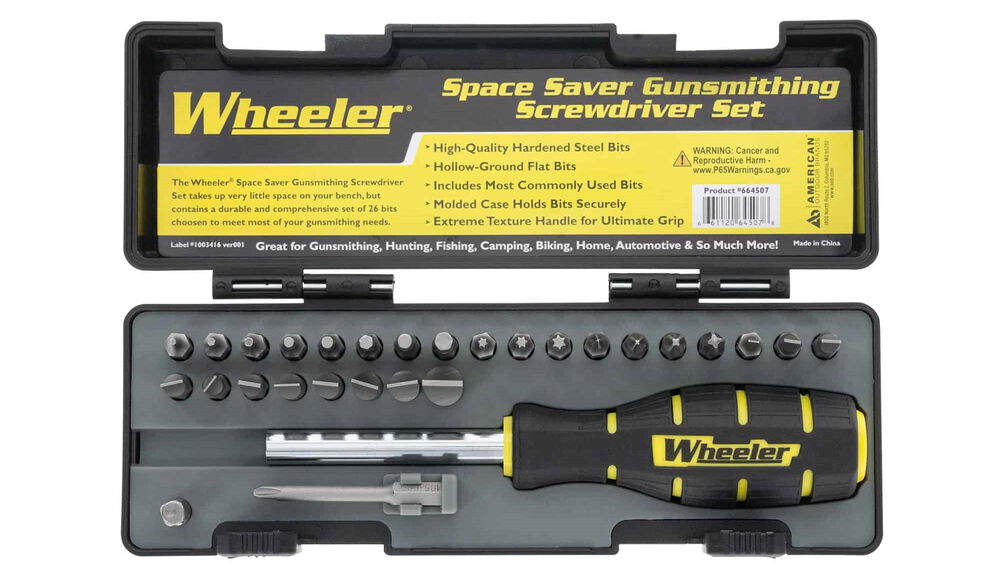 Space-Saver Screwdriver Set | Wheeler