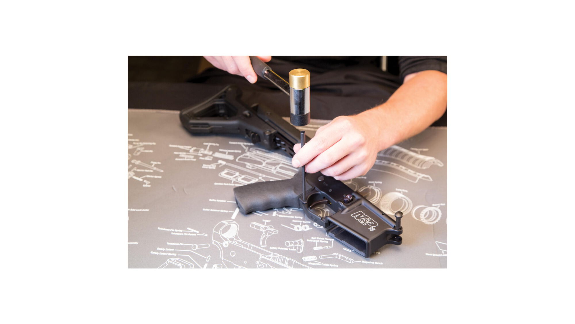 Master Gunsmithing Interchangeable Hammer Set Wheeler