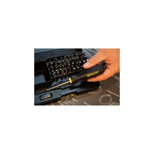 43 Piece Professional Gunsmithing Screwdriver Set Wheeler