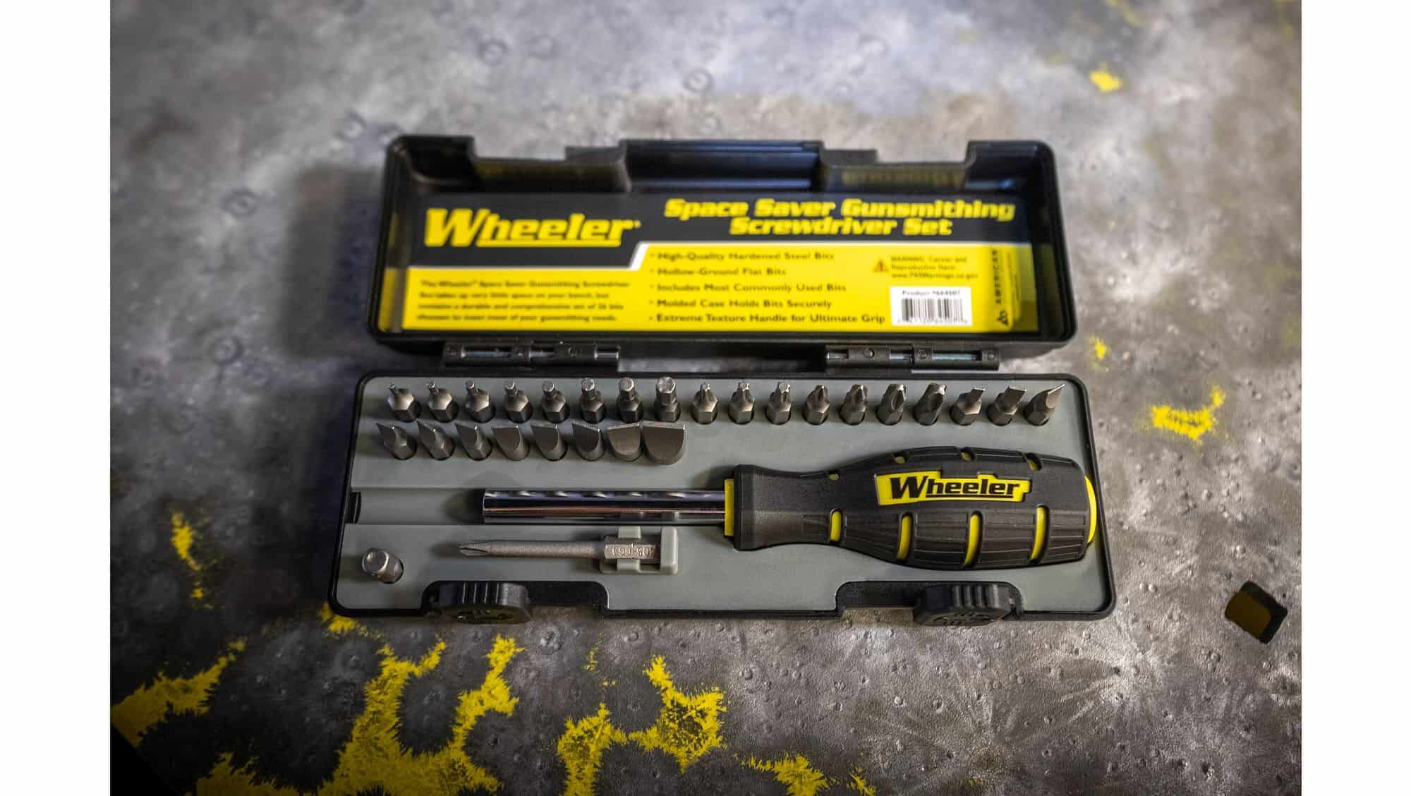 WHEELER Engineering 28piece Space Saver Gunsmithing Screwdriver Set 664507 for sale online 