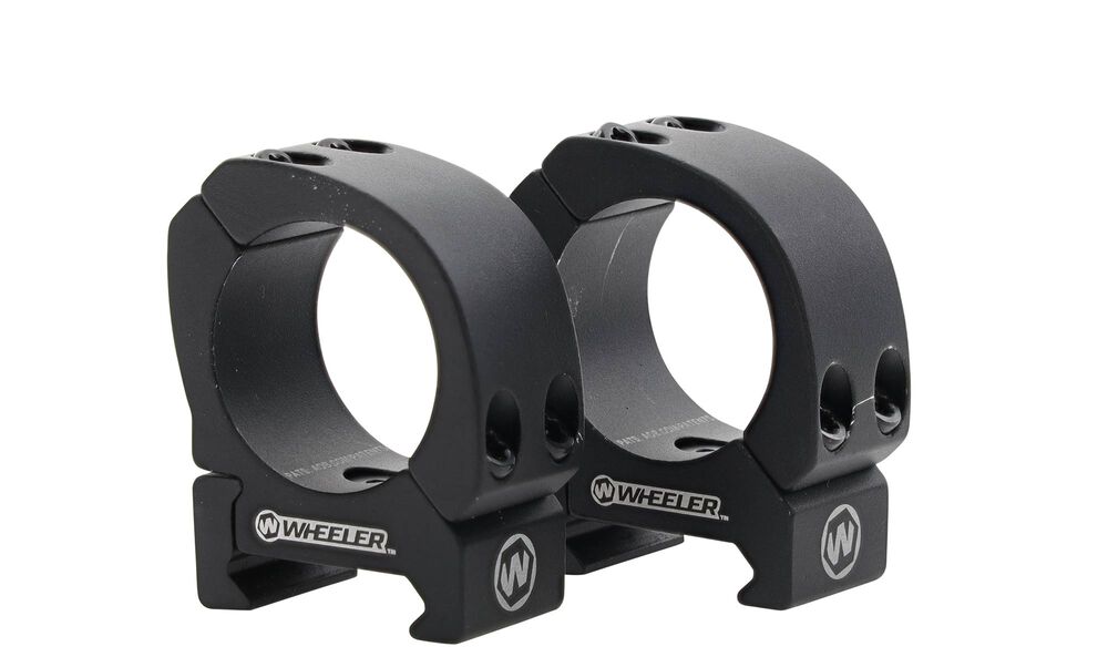 Wheeler Sporter Bi-Weaver Style Pic Rings - 1" Low