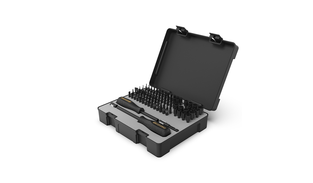 100pc Professional Screwdriver Set Wheeler