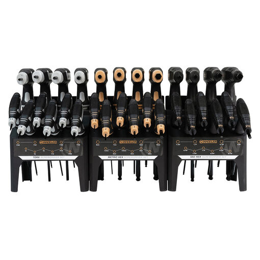 Wheeler 30 Piece SAE/Metric Hex and Torx P-Handle Set