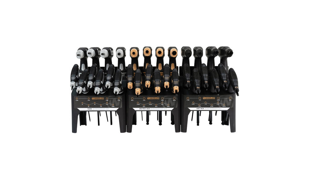 Wheeler 30 Piece SAE/Metric Hex and Torx P-Handle Set