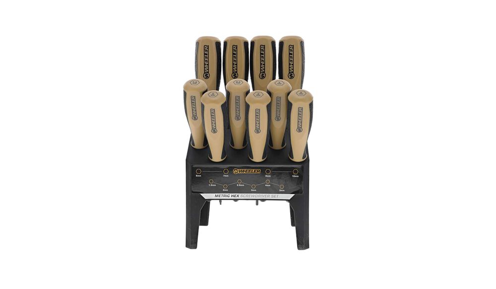 30 Piece Hex/Torx Benchtop Screwdriver Set