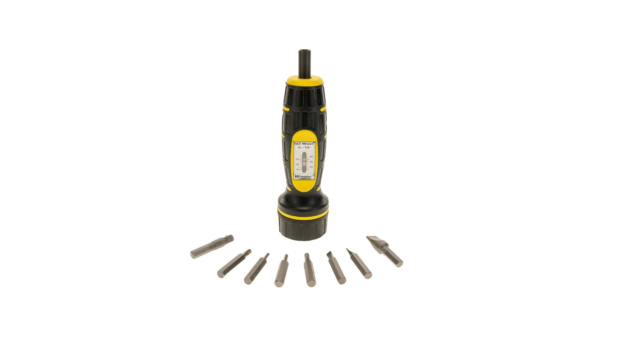Wheeler FAT Torque Wrench and 10 BIT Set for Scope Mounting