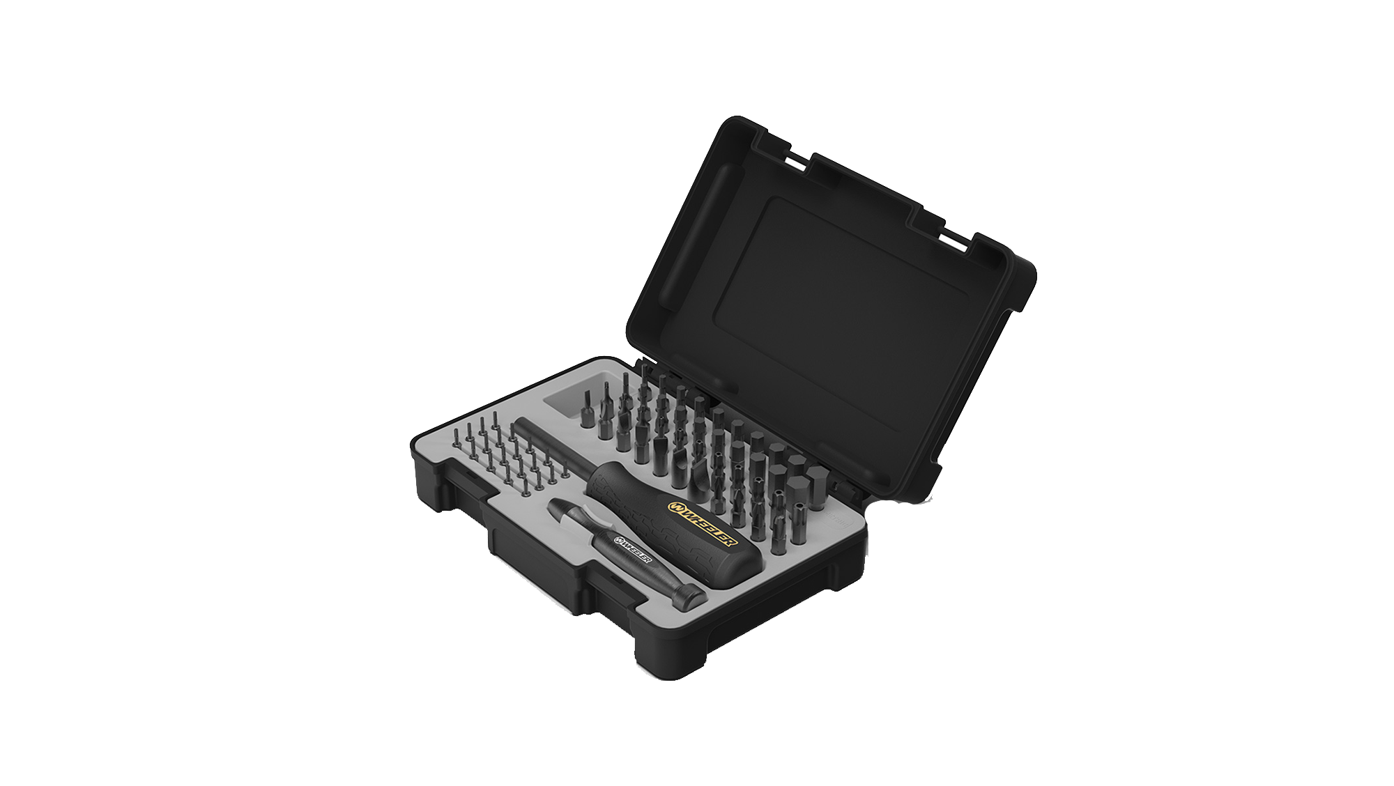 65pc Hex/Torx Screwdriver Set Wheeler